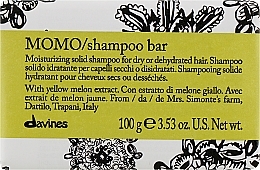 Fragrances, Perfumes, Cosmetics Moisturizing Solid Shampoo for Dry & Dehydrated Hair - Davines Shampoo Bar