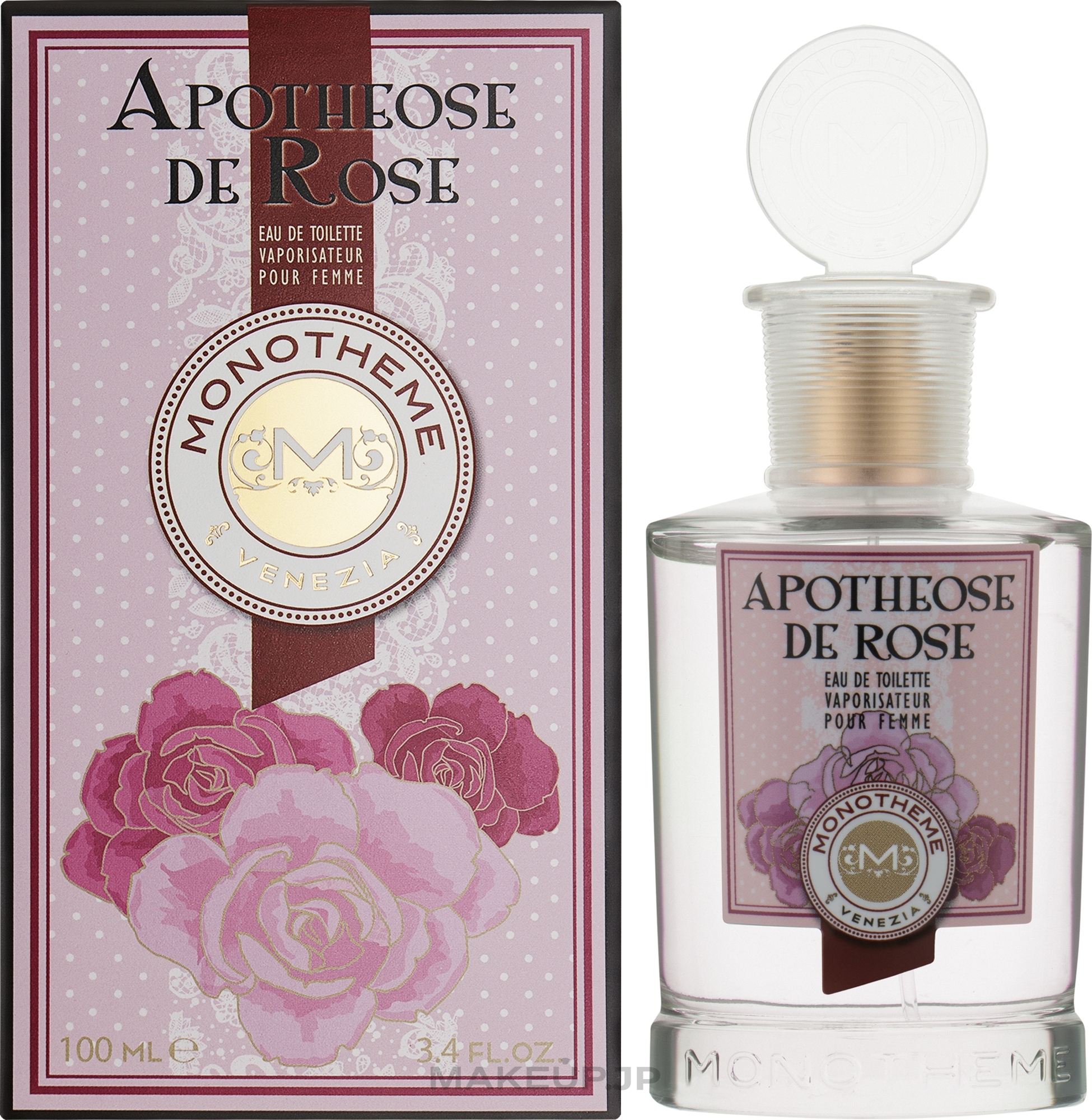 Monotheme Fine Fragrances Venezia Apotheose De Rose - Eau de Toilette — photo 100 ml