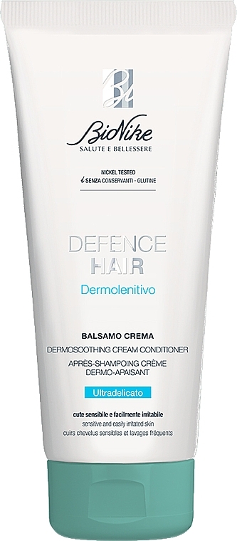 Cream Conditioner - BioNike Defence Hair Dermosoothing Cream Conditioner — photo N1