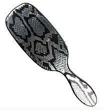 Fragrances, Perfumes, Cosmetics Hair Brush - Wet Brush Shine Enhancer Silver Snake Print