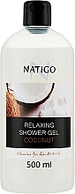 Shower Gel with Coconut Scent - Natigo Relaxing Shower Gel Coconut — photo N2