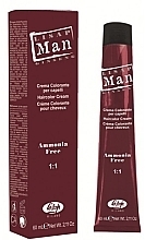 Fragrances, Perfumes, Cosmetics Men Hair Color - Lisap Man Color