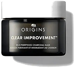 Fragrances, Perfumes, Cosmetics Rich Purifying Charcoal Mask - Origins Clear Improvement Rich Purifying Charcoal Mask