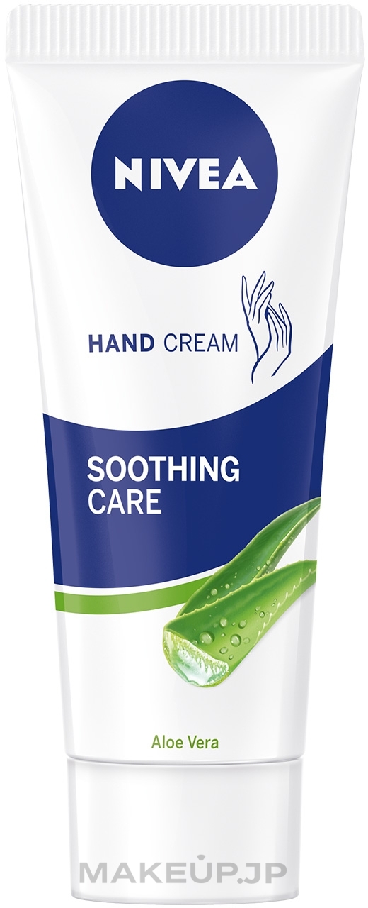 Hand Cream with Aloe Vera and Jojoba Oil "Moisturizing" - NIVEA Refreshing Care Hand Cream — photo 75 ml