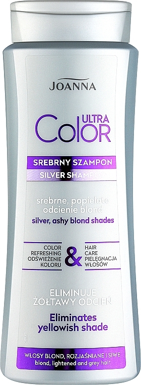 Anti-Yellow Silver Shampoo - Joanna Ultra Color System — photo N2