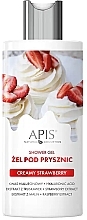 Shower Gel - APIS Professional Creamy Strawberry Shower Gel — photo N1