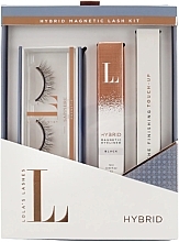 Fragrances, Perfumes, Cosmetics Lola's Lashes Sapphire Hybrid Magnetic Lash & Liner Kit (eyeliner/3ml + remover/2,5ml + eyelashes/2pcs) - Set