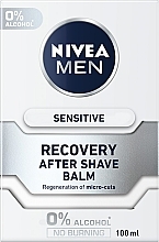 Fragrances, Perfumes, Cosmetics After Shave Balm for Sensitive Skin "Recovery" - NIVEA MEN After Shave Balm