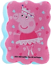 Fragrances, Perfumes, Cosmetics Kids Bath Sponge 'Peppa Pig', ballerina, pink-blue - Suavipiel Peppa Pig Bath Sponge