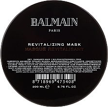 Set - Balmain Paris Silver Revitalizing Care Set (Mask/200 ml + H/Couture/300 ml + Shampoo/300 ml + Brush) — photo N5