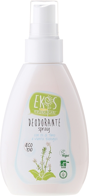 Natural Deodorant with Mint & Thyme - Ekos Personal Care — photo N1