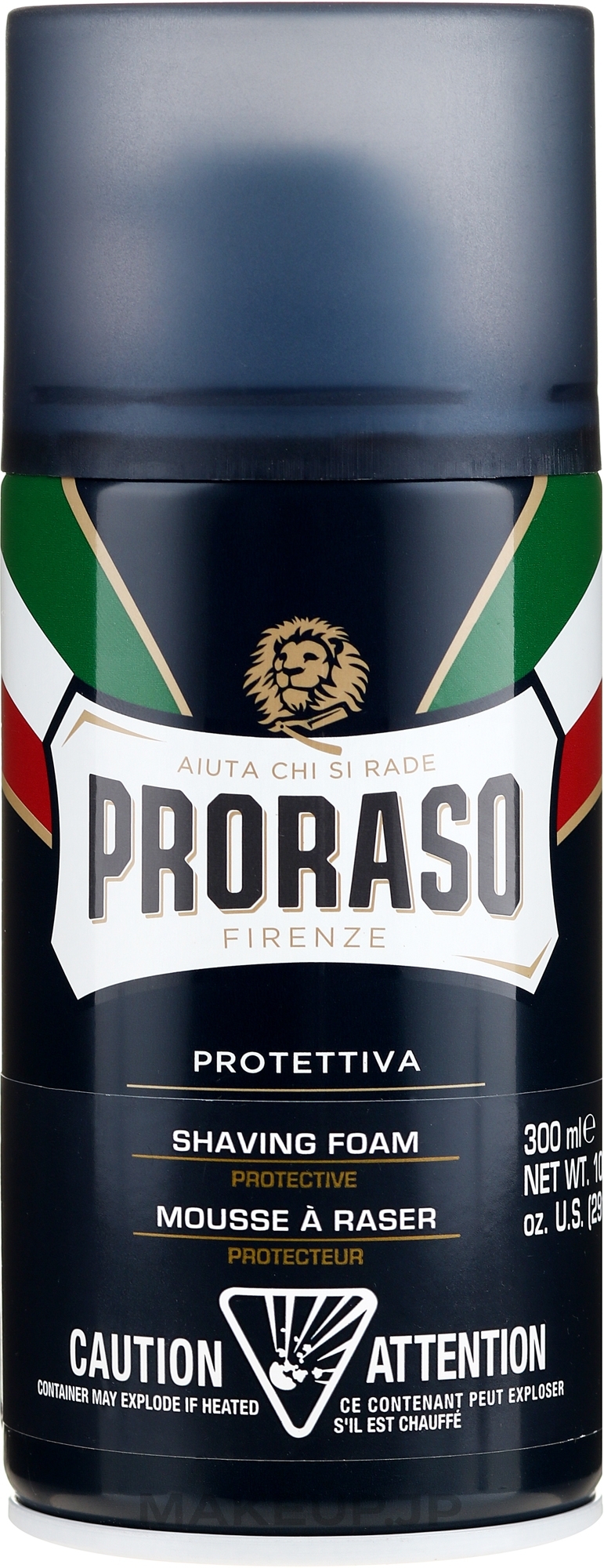 Aloe and Vitamin E Shaving Foam - Proraso Blue Line Shaving Foam — photo 300 ml