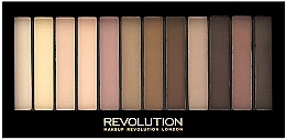 Fragrances, Perfumes, Cosmetics Eyeshadow Palette, 12 Shades - Makeup Revolution Redemption Palette Essential Mattes 2