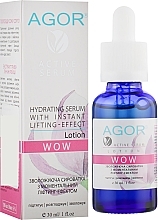 Fragrances, Perfumes, Cosmetics Moisturizing Instant Lifting Serum - Agor WOW Active Serum