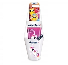 Fragrances, Perfumes, Cosmetics Set - Jordan Step By Step (toothbrush/1pcs + toothpaste/50ml)