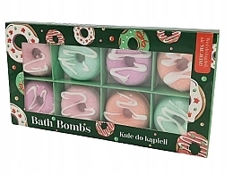 Fragrances, Perfumes, Cosmetics Bath Bomb Set 'Donuts', 8 products - Bella Bath Bombs