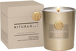 Fragrances, Perfumes, Cosmetics Scented Candle - Rituals Private Collection Orris Mimosa Scented