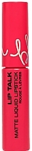 リキッドマットリップスティック - BH Cosmetics Lip Talk Matte Liquid Lipstick	 — photo N1