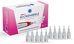 Fragrances, Perfumes, Cosmetics Face Mesoroller Set - ORA Electric Microneedle Roller Derma Pen Replacement Heads 10 Heads Kit