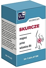 Fragrances, Perfumes, Cosmetics Dietary Supplement 'Magnesium + Potassium + Vitamin B6' - Dr. Vita Med Anti Cramps Magnesium + Potassium + Vitamin B6 Suplement Diety