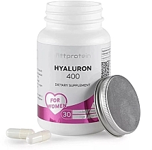 Fragrances, Perfumes, Cosmetics Hyaluranic Acid for Women, capsules - Fittprotein Hialuron 400