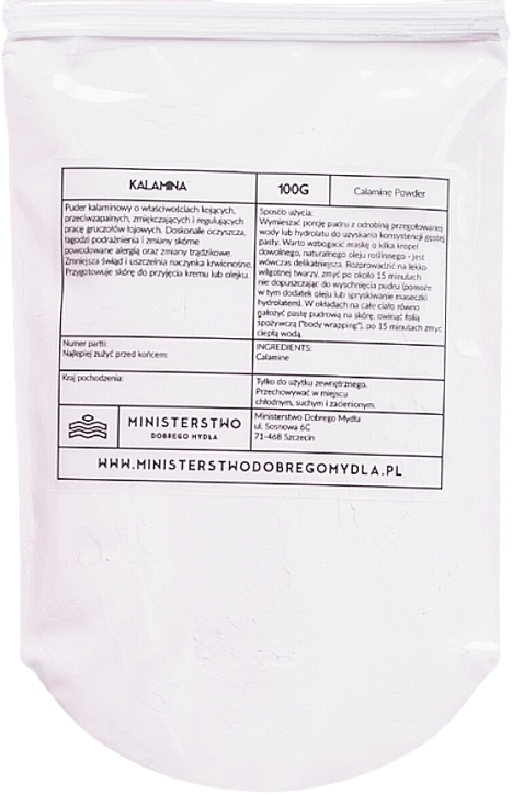 Calamine Powder - Ministerstwo Dobrego Mydla — photo N1