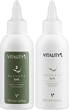 Set for Sensitive & Ultra-Sensitive Hair - Vitality's Reshape Soft 2 (h/lot/2x100ml) — photo N2