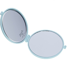 Pocket Mirror 94448, D 73 mm, turquoise - Janeke Round Mirror Turquoise — photo N1