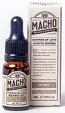 Fragrances, Perfumes, Cosmetics Beard Oil - Macho Beard Company Summer Of Love Beard Oil