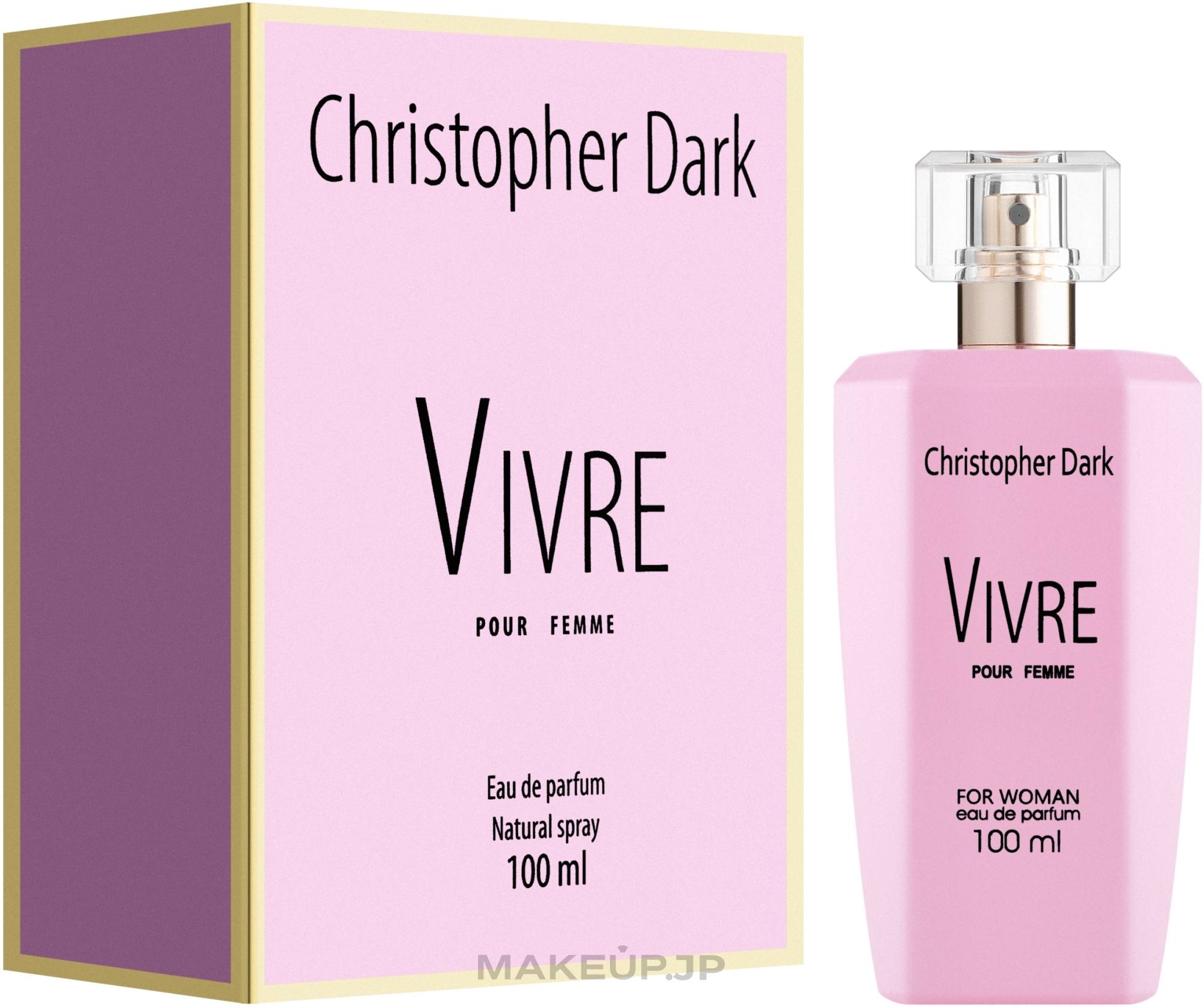 Christopher Dark Vivre - Eau de Parfum — photo 100 ml