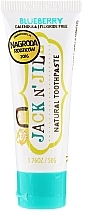 Fragrances, Perfumes, Cosmetics Natural Blueberry Taste Toothbrush - Jack N' Jill Natural Toothpaste Blueberry