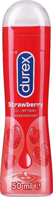 Intimate Gel Lubricant with Strawberry Scent - Durex Play Sweet Strawberry — photo N1