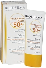 Fragrances, Perfumes, Cosmetics Sun Cream for Damaged Skin - Bioderma Photoderm Laser SPF 50+ Cream Very High Protection