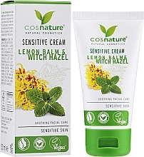 Face Cream for Sensitive Skin - Cosnature Melisa Bio Sensitive Cream — photo N2