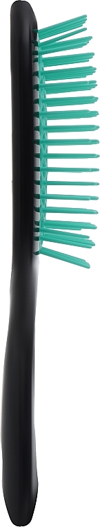 Hair Brush 71SP226 TFF, black and turquoise - Janeke Superbrush — photo N2