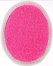 Raspberry Loofah Washing Sponge - RedRings Loofah Face Pad — photo N1