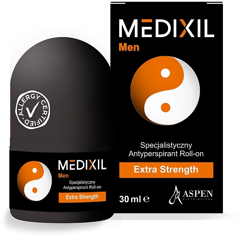 Men Antiperspirant - Medixil Men Antyperspirant Roll-On — photo N1