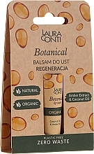 Amber Extract & Coconut Oil Lip Balm - Laura Conti Botanical Lip Balm — photo N1