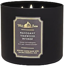 Fragrances, Perfumes, Cosmetics Mahogany Teakwood Intense Scented Candle, 3 wicks - Bath and Body Works