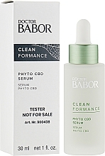 Fragrances, Perfumes, Cosmetics Soothing Relax Serum - Babor Doctor Babor Clean Formance Phyto CBD Serum (tester)