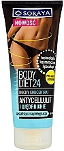 Fragrances, Perfumes, Cosmetics Night Body Concentrate - Soraya Body Diet 24 Cellulite And Firming Night Concentrate