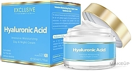 Fragrances, Perfumes, Cosmetics ヒアルロン酸 フェイスクリーム - Exclusive Cosmetics Hyaluronic Acid Intensive Moisturizing Day & Night Cream