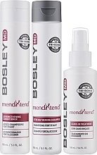 Hair Strengthening & Nourishing Set - Bosley MendXtend (shm/150 ml + cond/150 ml + treatm/100 ml) — photo N2