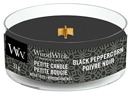 Fragrances, Perfumes, Cosmetics Scented Candle - WoodWick Black Peppercorn Petite Candle