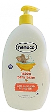 Fragrances, Perfumes, Cosmetics Liquid Bath Soap, with dispenser - Nenuco Moisturizing Bath Soap with Almond Milk