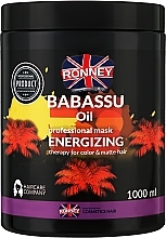 Color-Treated Hair Mask - Ronney Mask Babassu Oil Energizing Therapy — photo N3