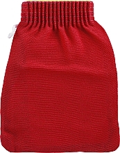 Exfoliating Face & Body Glove, red 2 - Natur Planet — photo N1