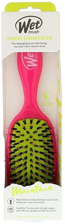 Hair Brush - Wet Brush Shine Enhancer Pink — photo N3