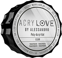 Polyacrylic Nail Gel - Alessandro International AcryLove Poly-Acryl-Gel — photo N2