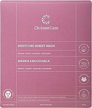 Fragrances, Perfumes, Cosmetics Soothing Sheet Mask - Chitone Care Soothing Sheet Mask